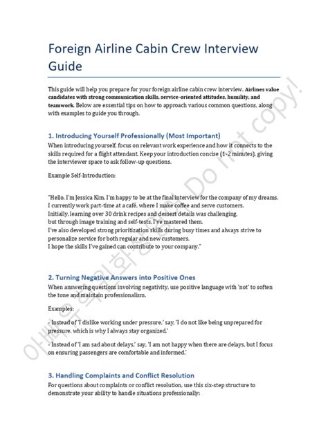 Crew Interview Guide Aon