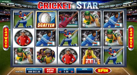 cricket star slot game aifa belgium