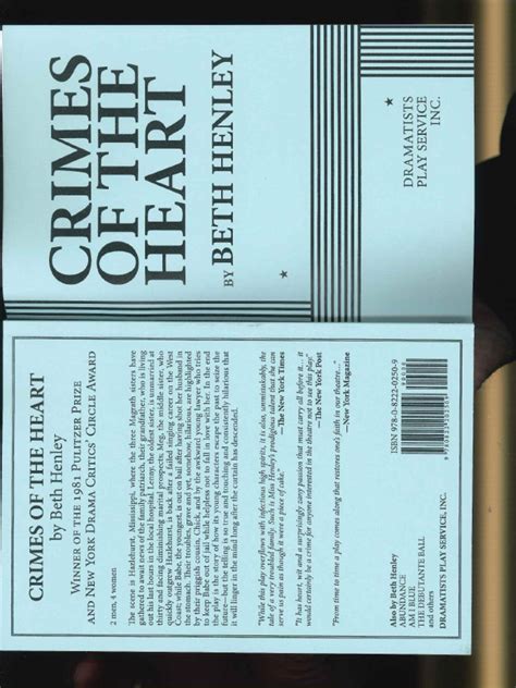 Crimes Of The Heart Script