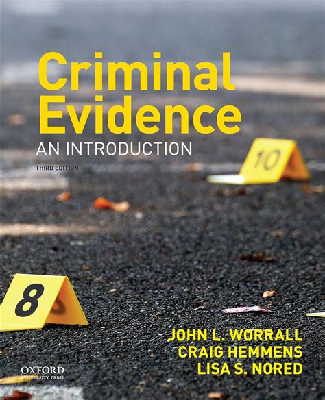 criminal evidence an introduction