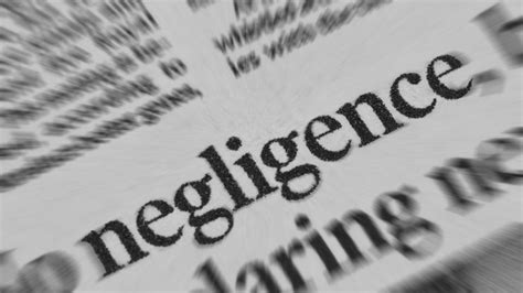 criminal negligence collocation meaning and examples of use