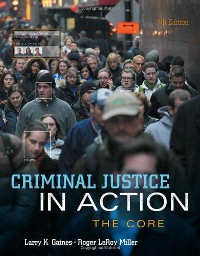 Read Online Criminal In Action The Core 7Th Edition 