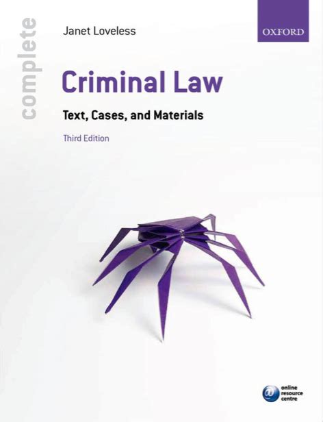 Full Download Criminal Law Cases And Materials 