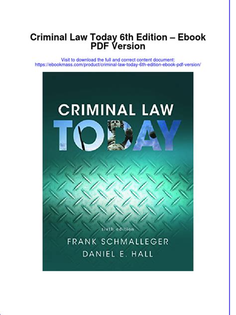 Read Online Criminal Law Today 