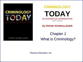 Download Criminology Today An Integrative Introduction Sixth Edition Ppt 