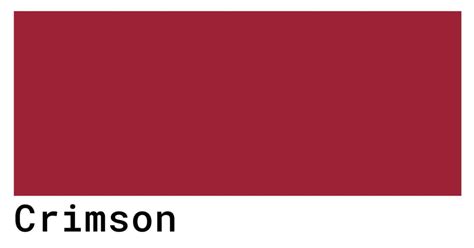 crimson color code