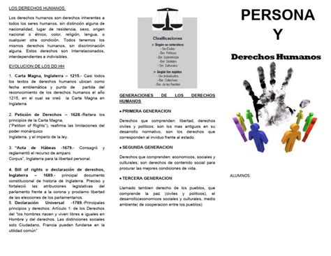 Criptico De Los Derechos Humanos