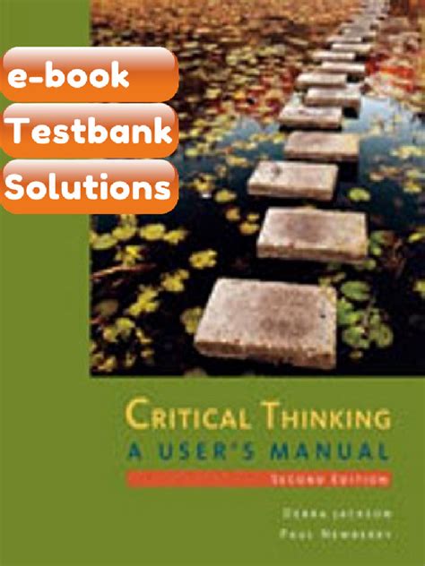 Critical Thinking A Users Manual