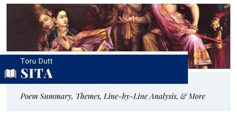 Download Critical Analysis Of Sita By Toru Dutt 