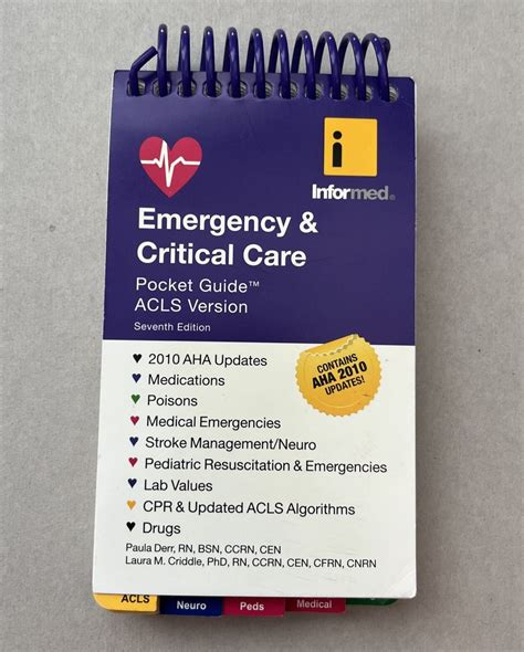 Read Online Critical Care Acls Guide 