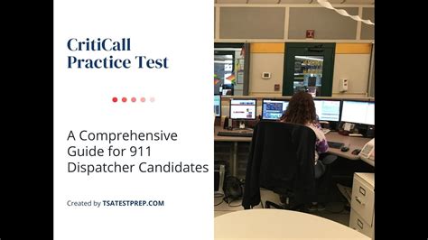 Read Critical Dispatcher 911 Test Practice 