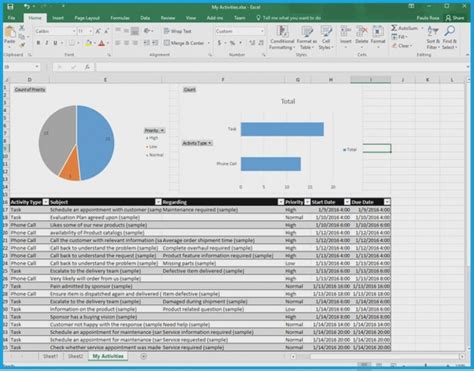 crm template excel Loker