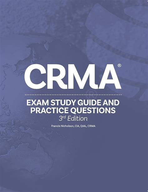Crma Exam Study Guide