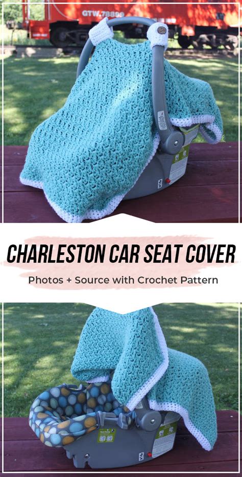 crochet Charleston Car Seat Cover easy pattern Crochet car seat cover
