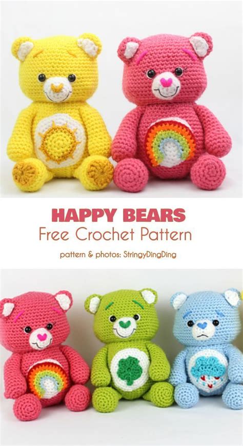 Crochet Care Bear Pattern