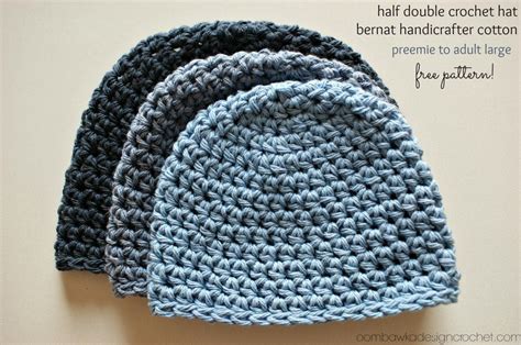 Crochet Hat Pattern Half Double Crochet