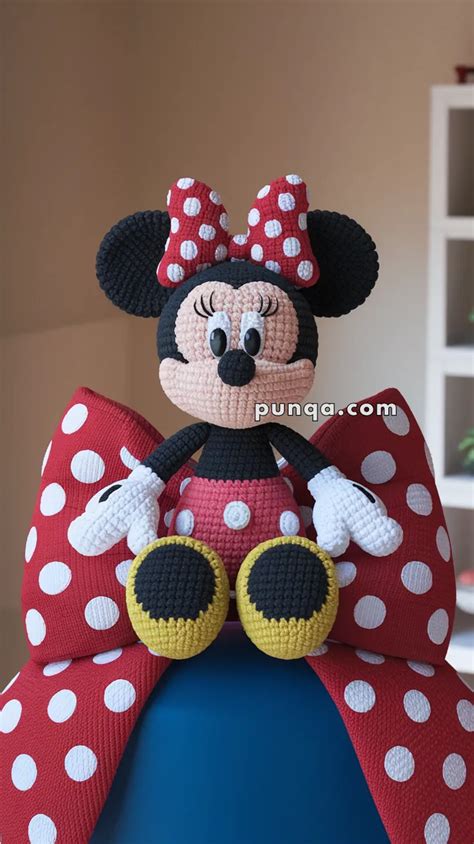 Crochet Pattern Minnie Mouse