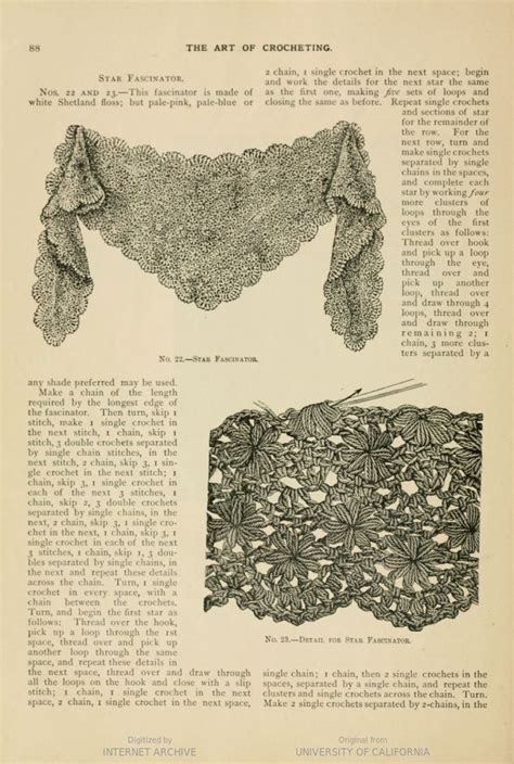 Crochet Patterns From The 1800s