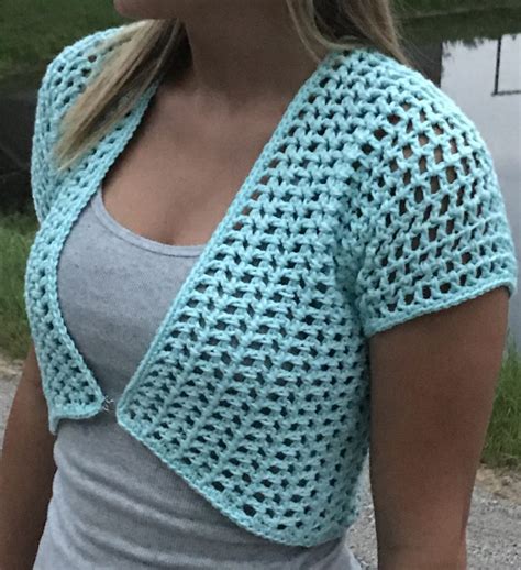 Crochet Shrug Pattern Free