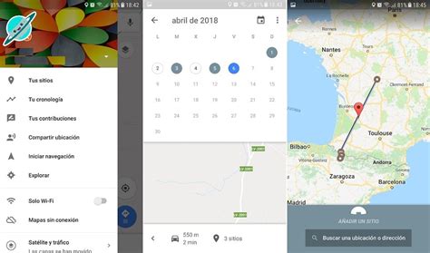 Cronologia Google Maps