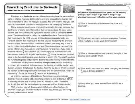 Cross Curricular Reading Comprehension Worksheets And Summarize Summarize Worksheet Activity 6th Grade - Summarize Worksheet Activity 6th Grade