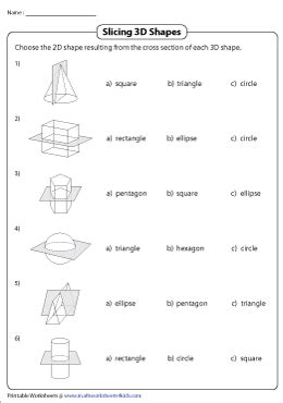 Cross Section Worksheet 11th Grade With Answers Cross Sections Worksheet - Cross Sections Worksheet