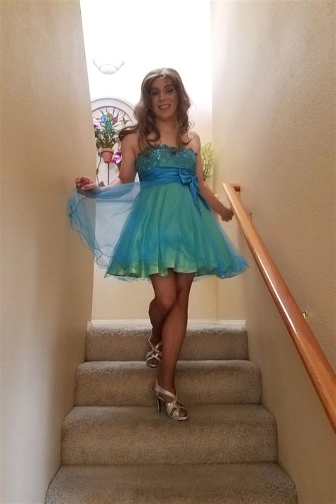 crossdresser prom dress