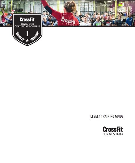Full Download Crossfit Level 1 Training Guide 