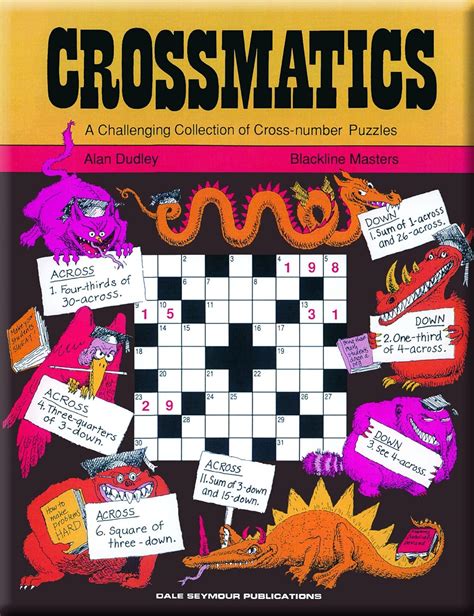Download Crossmatics Challenging Collection Of Cross Number Puzzles Grades 7 12 