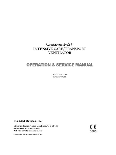 Crossvent 2i Manual
