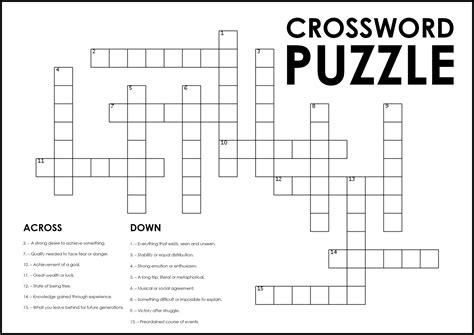 Crossword Puzzles