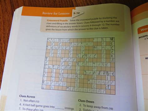 Download Crossword Puzzle Answer Book 