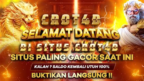 CROT4D LIVECHAT : Sajikan Koleksi Game Terlengkap Di Indonesia