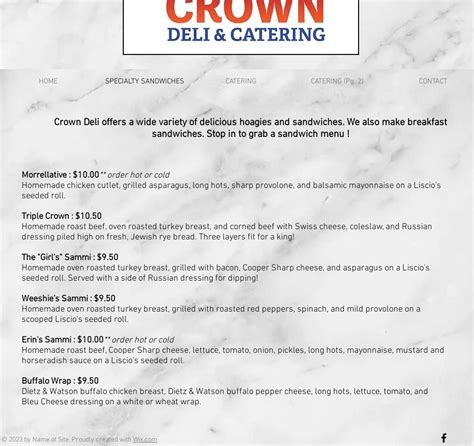 Crown Deli Morrell