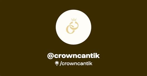 crowncantik TikTok Linktree