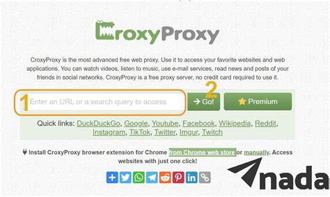 CROXY PROXYCOM - Cara Menggunakan CroxyProxy untuk Membuka Link yang Diblokir