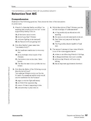 Download Crucible Act 1 Selection Test B Answers 