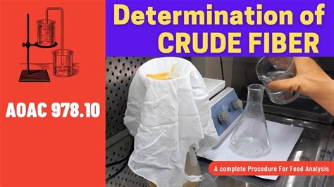 Crude Fiber Analysis Method Aoac