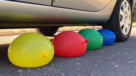 crushing Car Ballon #experiment #crush #asmr #shorts - YouTube