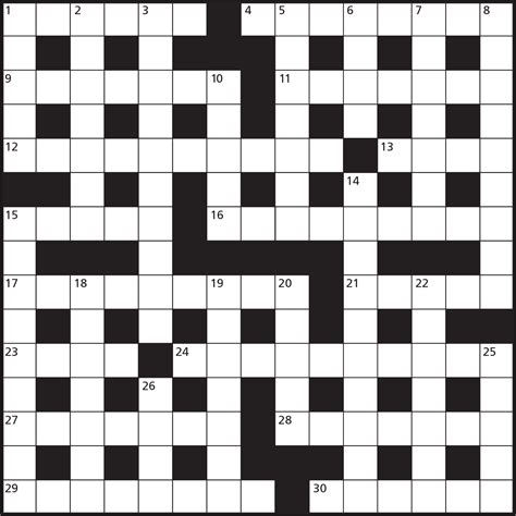Cryptic Crossword No 29 329 Crosswords The Guardian Math Crossword - Math Crossword