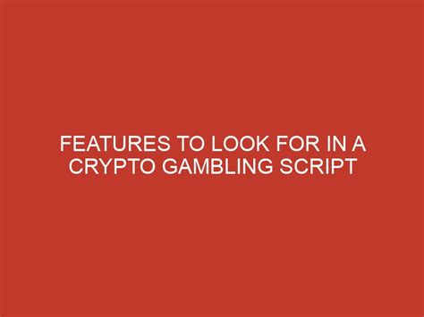 crypto gambling script cpdc