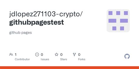 Crypto Github Pages