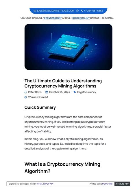 Cryptocurrency Mining: The Ultimate Guide To Understanding Bitcoin, Ethereum, Litecoin, Monero, Zcash