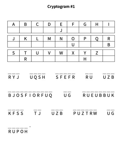 Cryptograms Razzle