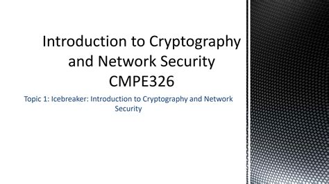 Cryptography And Network Security Solution