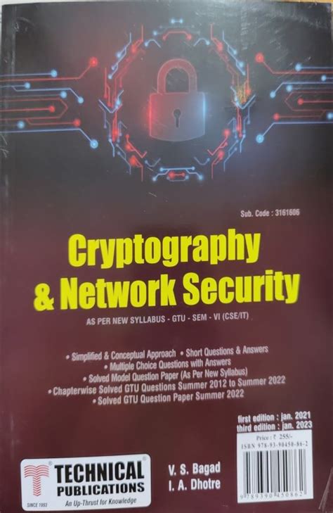 Cryptography And Network Security Technical Publications