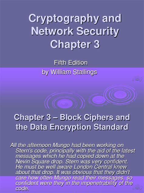 Full Download Cryptography And Network Security By William Stallings 5Th Edition Free Download 