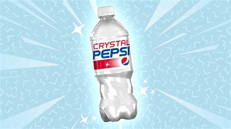 crystal clear pepsi ingredients label