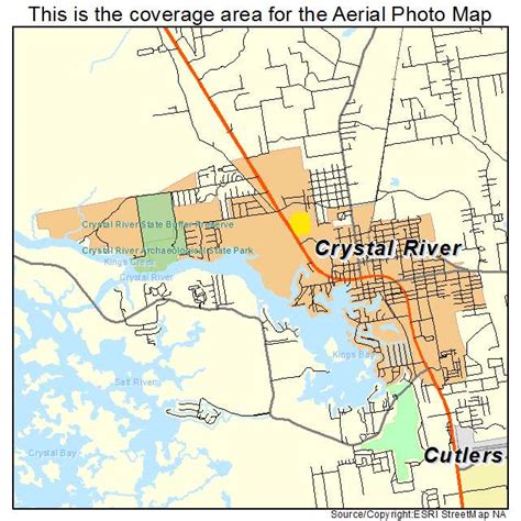 crystal river florida map