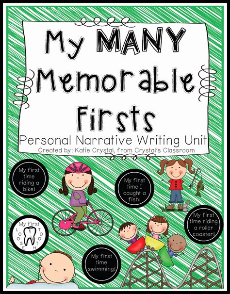 Crystalu0027s Classroom My Many Memorable Firsts Personal Narrative Graphic Organizer 1st Grade - Personal Narrative Graphic Organizer 1st Grade